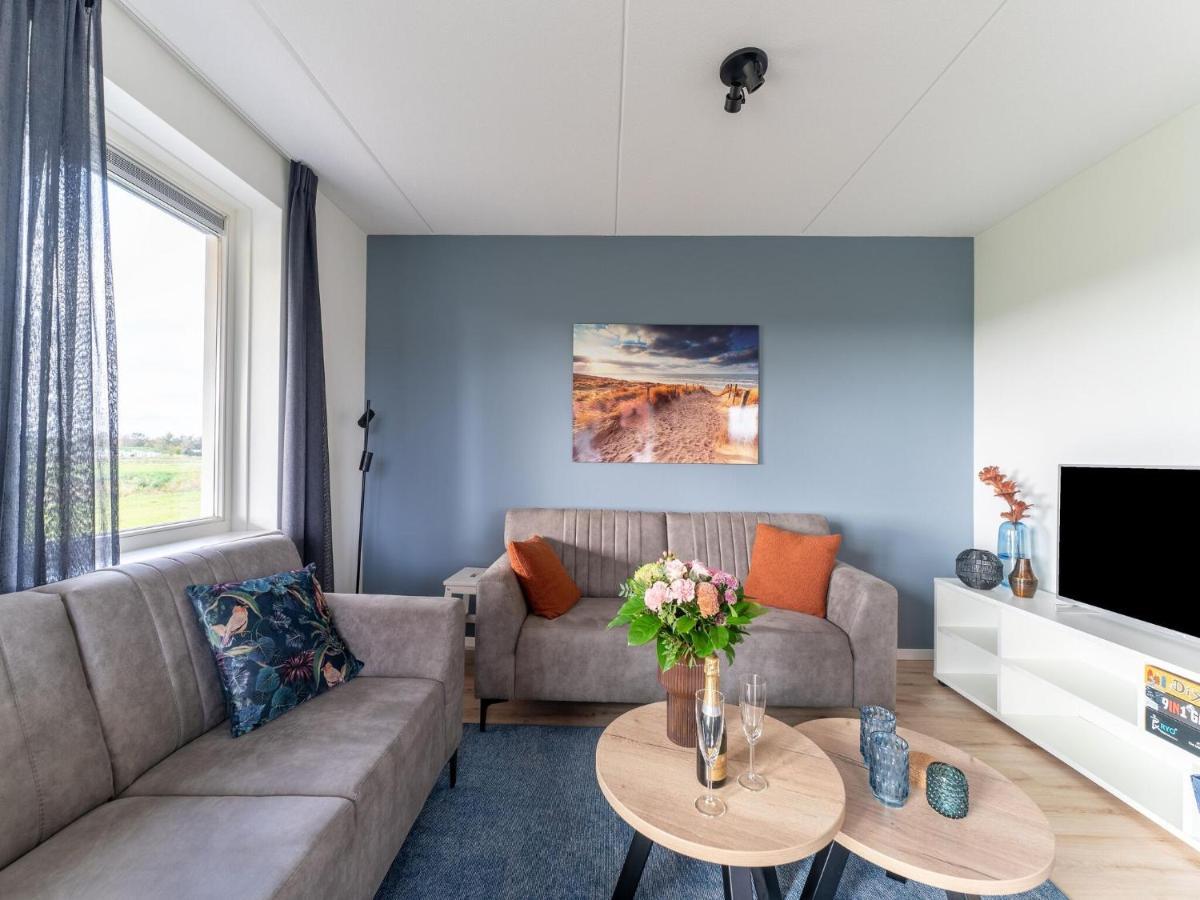 Modern Holiday Home By The Sea With Sauna Scherpenisse Экстерьер фото